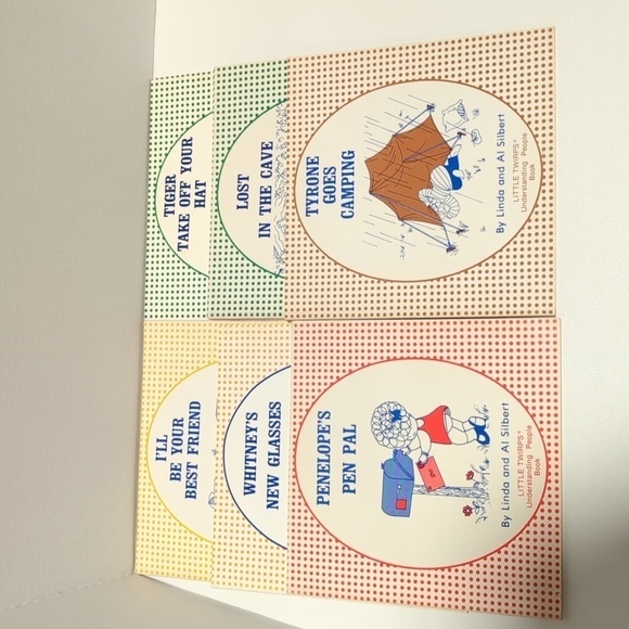 Linda & Al Silbert Little Twirps Understanding Set of 6 Paperback Books Vintage - Picture 1 of 5